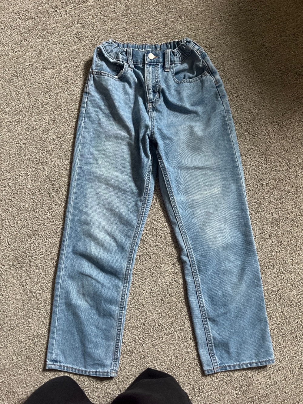 Old Navy Girls slouchy straight leg jeans size 14